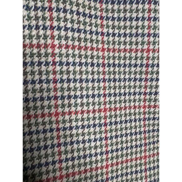 Vintage Saks Fifth Avenue Folio Houndstooth Wool Blazer USA large - Picture 13 of 15